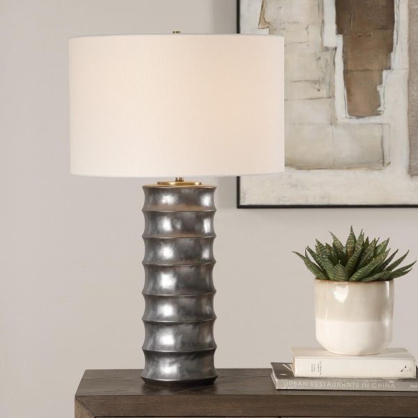 Uttermost Corvair Scalloped Table Lamp Online Sale - Image 2