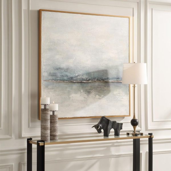 Uttermost Foggy Morning Abstract Art Supply