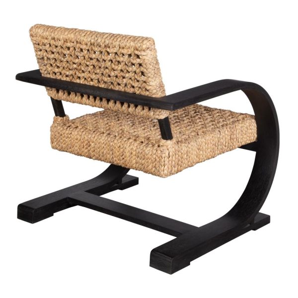 Uttermost Rehema Black Accent Chair Hot on Sale - Image 4