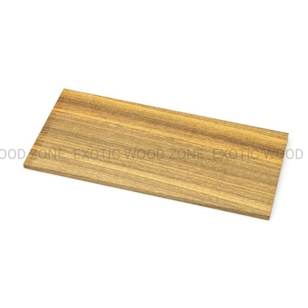 Canarywood Wood Veneer | Marquetry Inlay - 200mm x 100mm x 4mm For Sale - Image 5