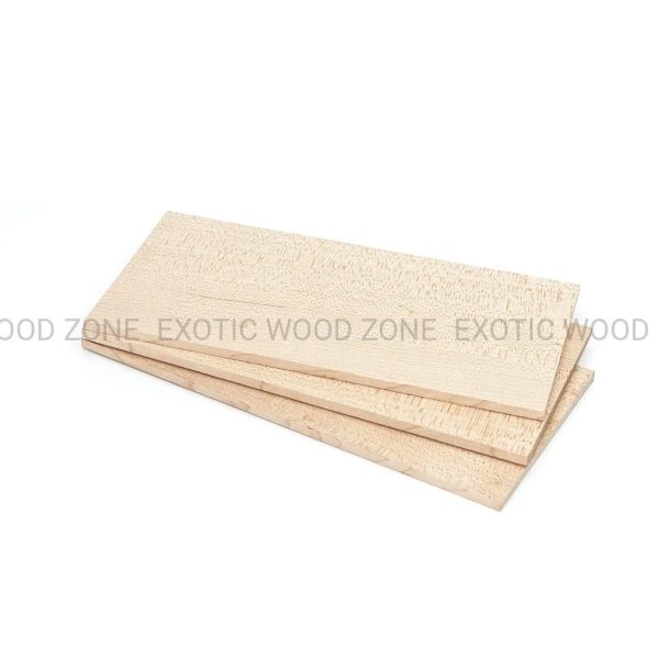 Hard Maple Quarter Cut Music Grade Wood Veneer | Marquetry Inlay - 200mm x 100mm x 4mm Cheap - Image 2