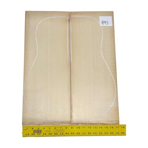German Spruce Bookmatched Dreadnought Guitar Tops #893 Discount
