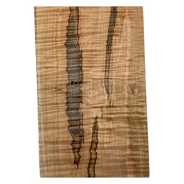 Flame Ambrosia Maple Bookmatched Guitar Drop Top 21  x 7-3 8  x 1 4  #319 For Discount - Image 5