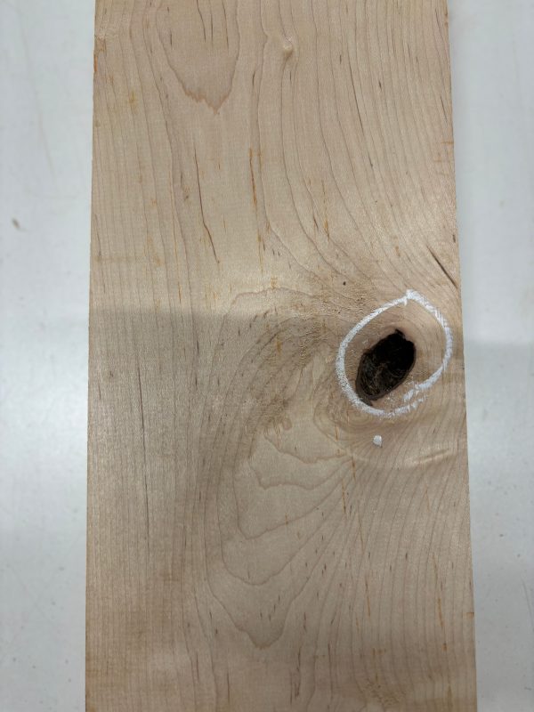 Hard Maple Lumber Board Blank 18-1 2 x 6 x 2  #508 Online now - Image 3