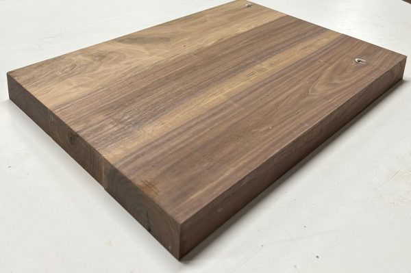 Black Walnut Guitar Body Blank - 21  x 14-1 2  x 1-3 4 , 14 Lbs (3 Pcs Glued) #715 For Discount