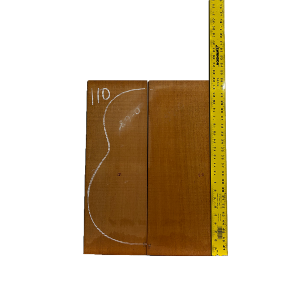 Indian Genuine Mahogany Old Grown Classical Guitar Back & Side Sets #110 For Discount - Image 3
