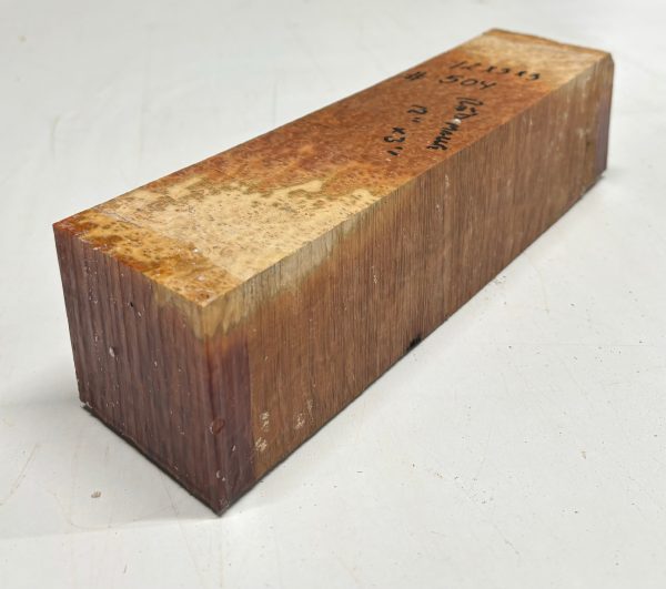 Australian Red Mallee Pepper Mill Blank 12  x 3  x 3  #504 Sale - Image 2