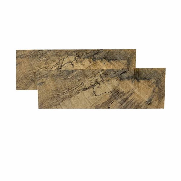 Spalted Tamarind Crosscut Wood Knife Blanks Knife Scales Bookmatched 5 x1-1 2 x3 8  Online - Image 3