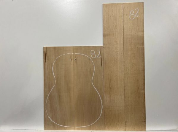 Hard Maple Classical Guitar Back and Side Sets #82 Cheap