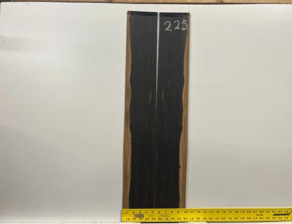 Crelicam Gaboon Ebony Dreadnought Guitar Side Set #225 Fashion - Image 2
