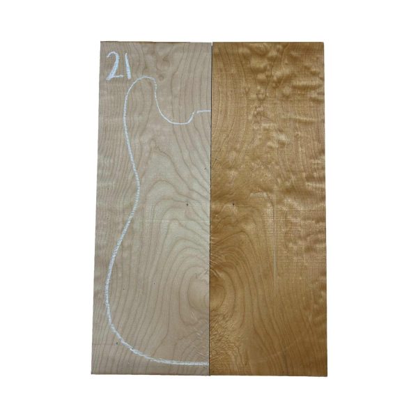 Quilted Maple Guitar Drop Top Set - 21  x 7-1 4  x 1 4  #21 Online Hot Sale - Image 3