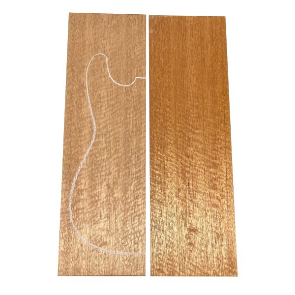 Fiddleback Cuban Mahogany Drop Top 24  x 7-1 4  x 1 4  #48-A Supply - Image 5