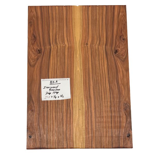 Brazilian Ironwood Drop Top 21 x 7-1 4  x 3 8  #87-A on Sale