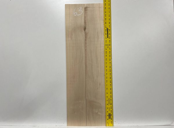 Hard Maple Dreadnought Guitar Back And Side Sets #63 Sale - Image 2