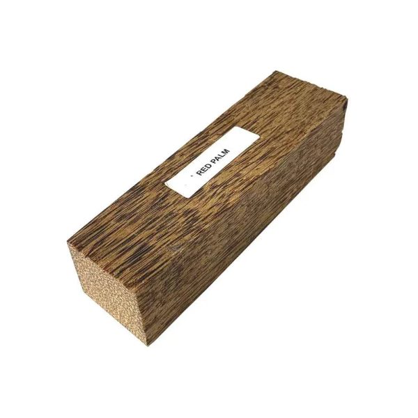 Red Palm Turning Wood Blank For Sale