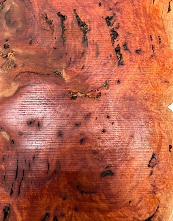 Australian Red Gum Burl Book Matched Guitar Drop Tops | 21  x 14  x 3 8  #49 Fashion - Image 2