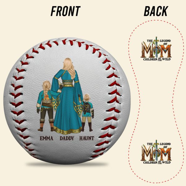 Personalized Gift For Mom Baseball Mother s Day - Legend Of Mom 02HULU060425HG Online Hot Sale - Image 3